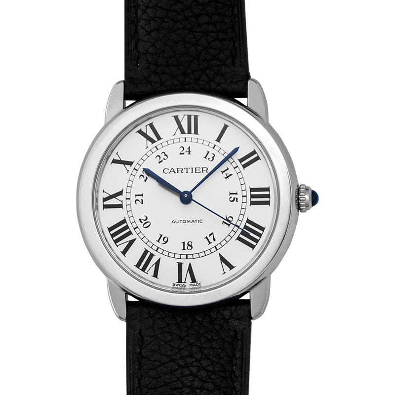 Ronde Solo de Cartier 36mm Automatic Silver Dial Stainless Steel Ladies Watch