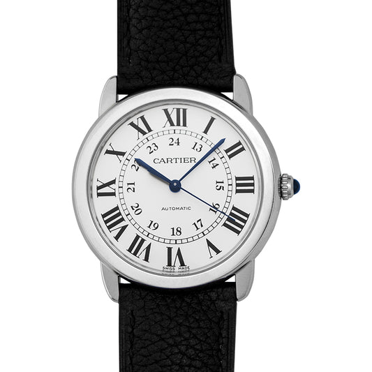 Ronde Solo de Cartier 36mm Automatic Silver Dial Stainless Steel Ladies Watch