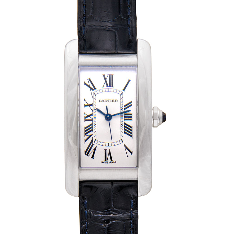 Tank Américaine 42mm x 42mm Automatic Silver Dial Stainless Steel Ladies Watch