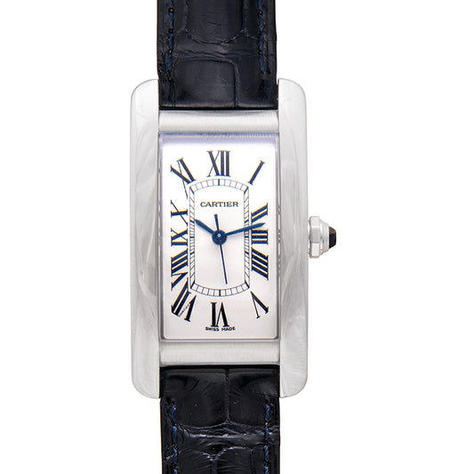 Tank Américaine 42mm x 42mm Automatic Silver Dial Stainless Steel Ladies Watch