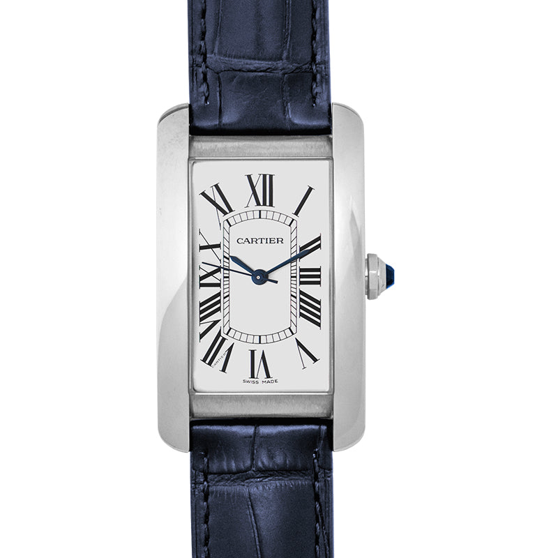 Tank Américaine 45mm x 45mm Automatic Silver Dial Stainless Steel Men's Watch