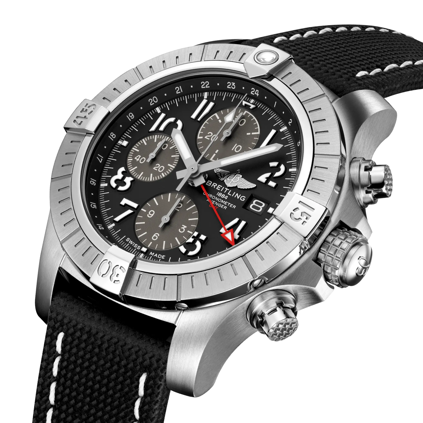Breitling Avenger Chronograph GMT 45 A24315101B1X1