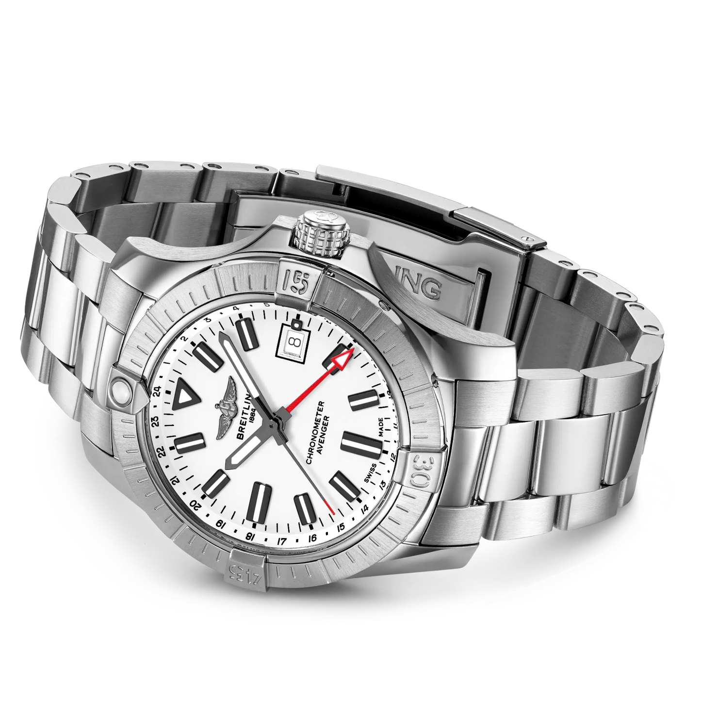 Breitling Avenger Automatic GMT 43 A32397101A1A1