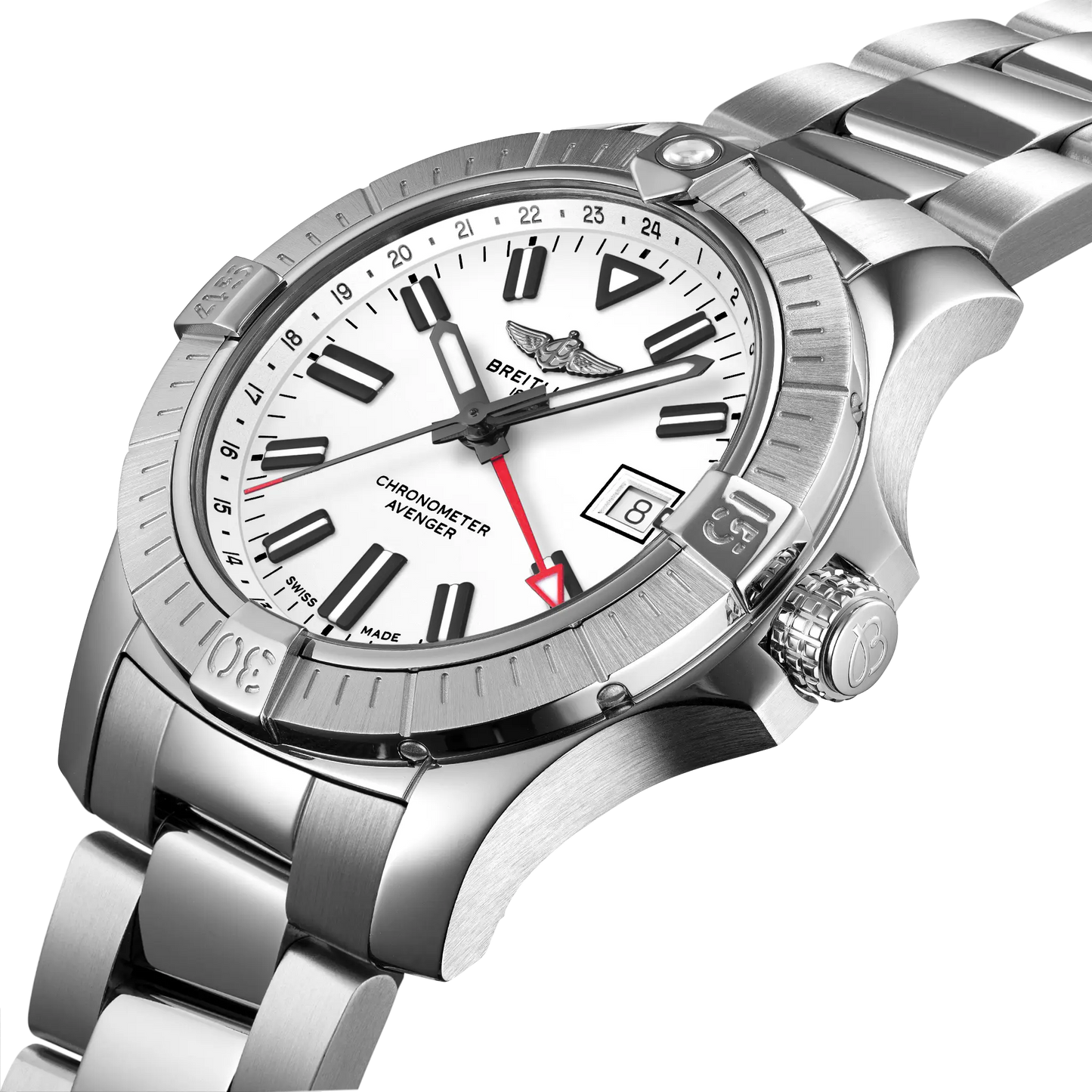 Breitling Avenger Automatic GMT 43 A32397101A1A1