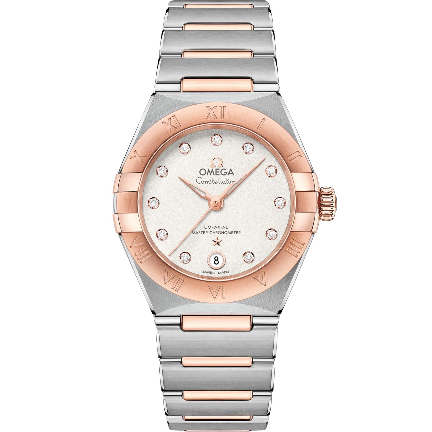 Constellation 29 mm, steel ‑ Sedna™ gold on steel ‑ Sedna™ gold