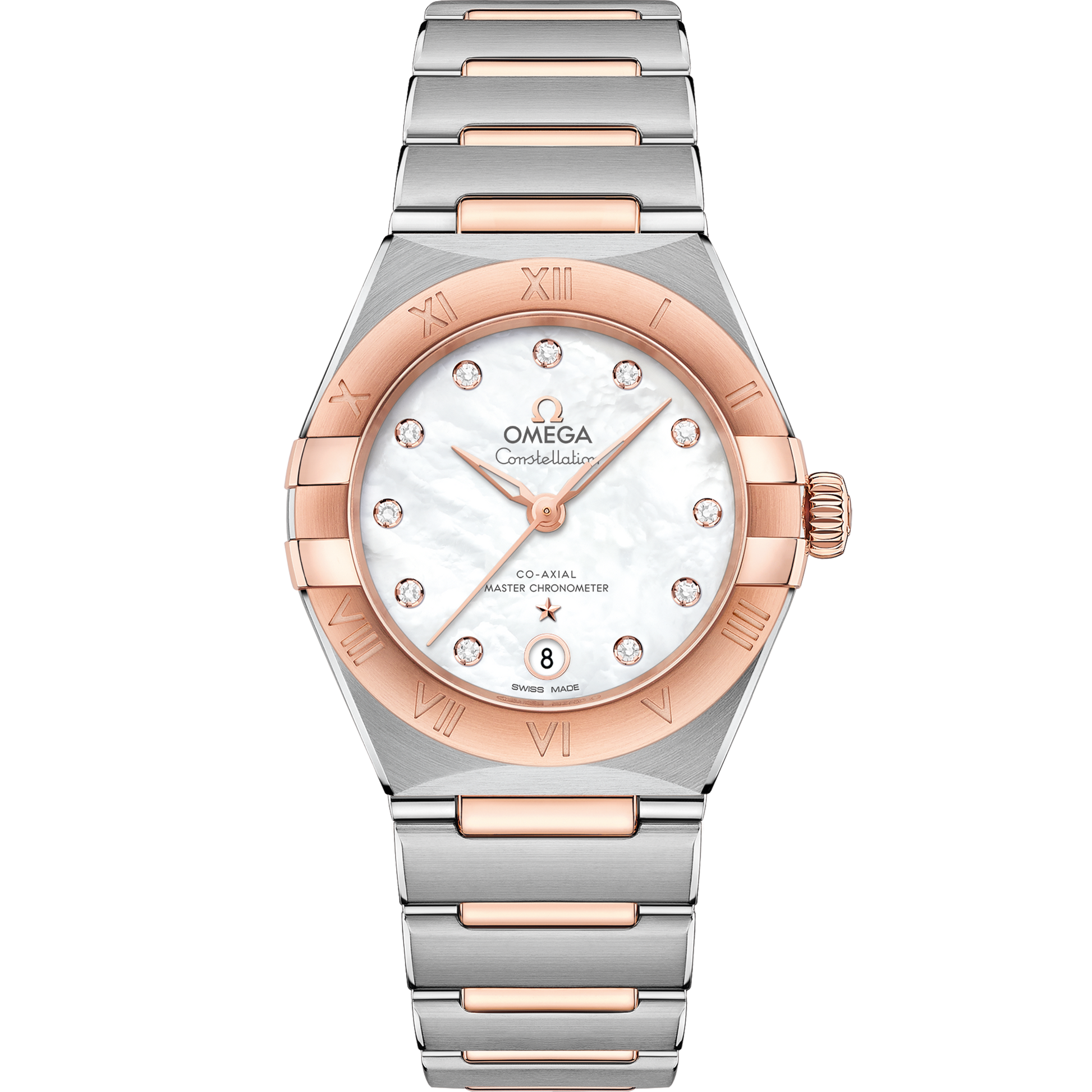 Constellation 29 mm, steel ‑ Sedna™ gold on steel ‑ Sedna™ gold