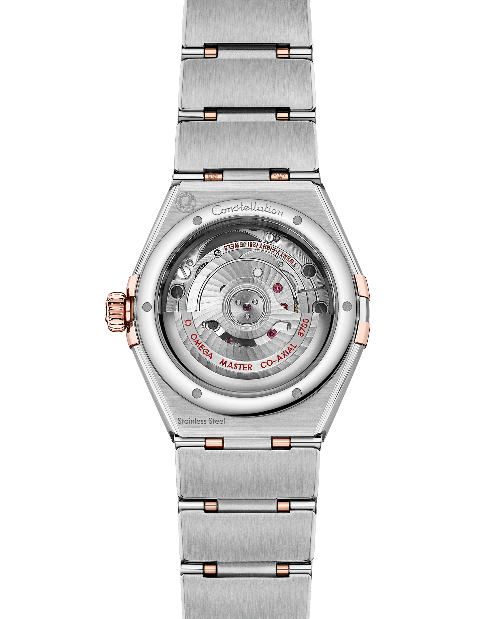 Constellation 29 mm, steel ‑ Sedna™ gold on steel ‑ Sedna™ gold