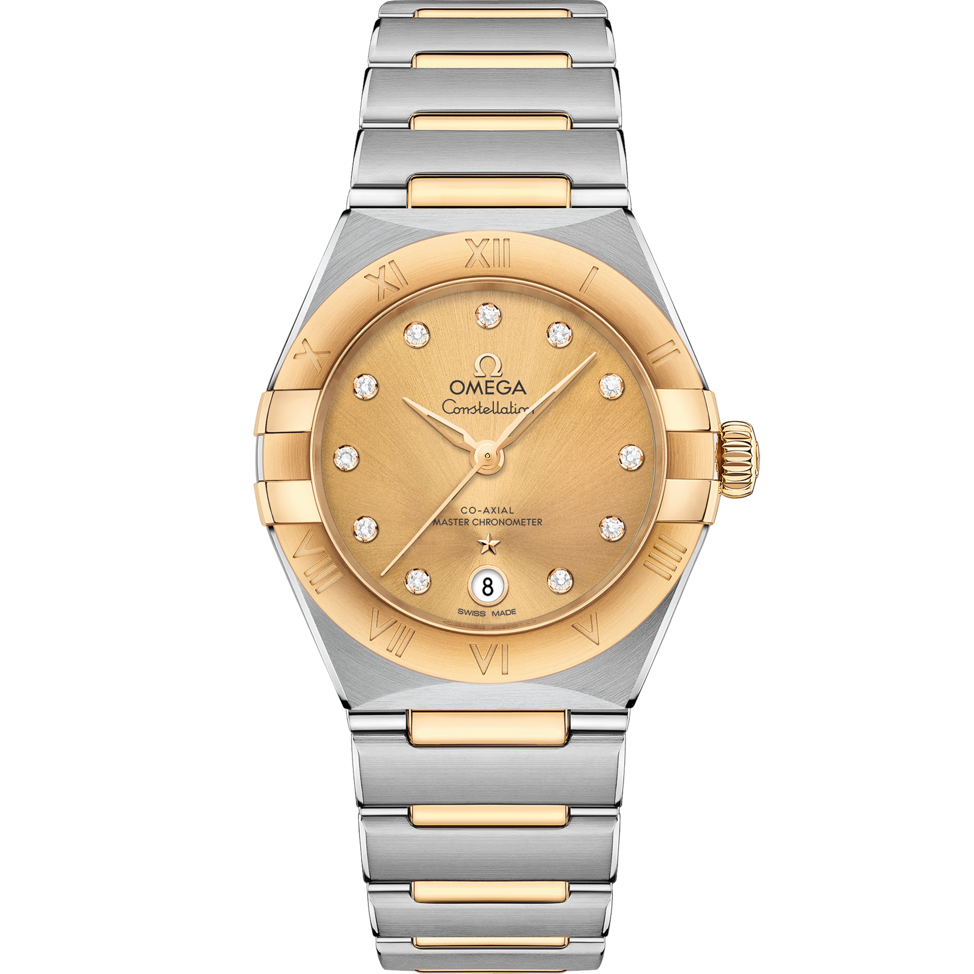 Constellation 29 mm, steel ‑ yellow gold on steel ‑ yellow gold
