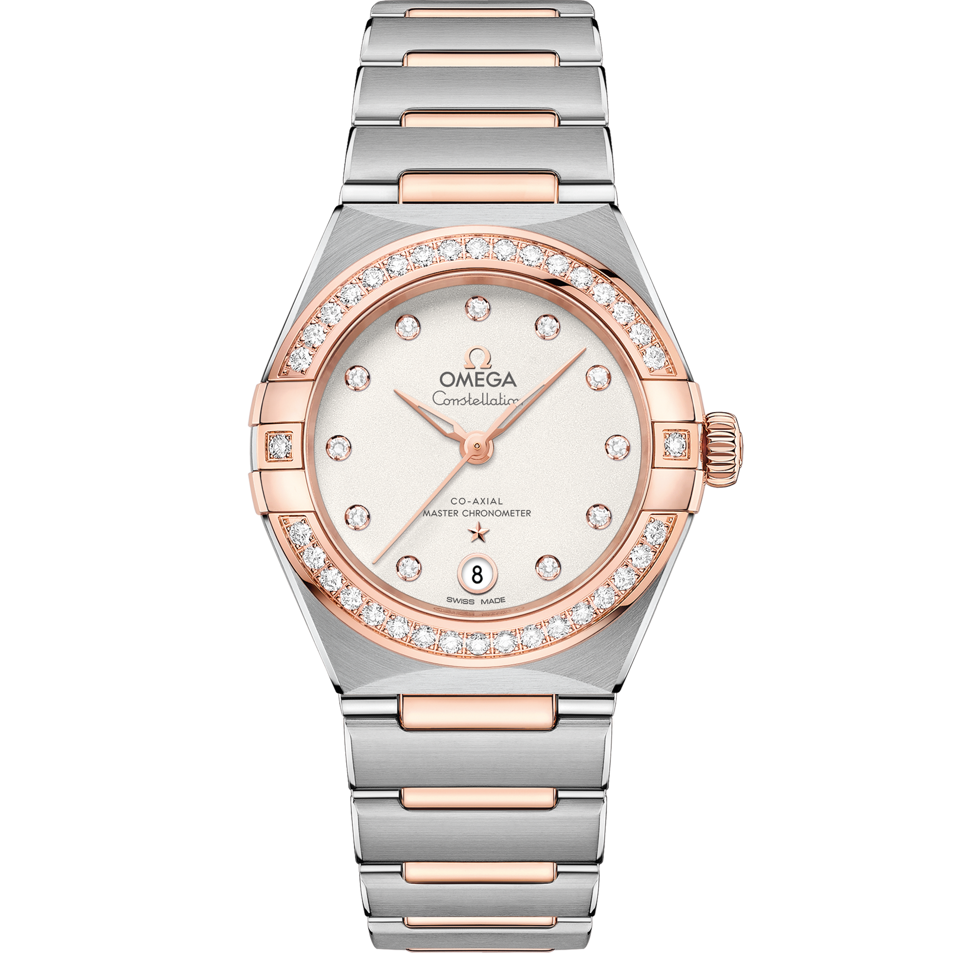 Constellation 29 mm, steel ‑ Sedna™ gold on steel ‑ Sedna™ gold