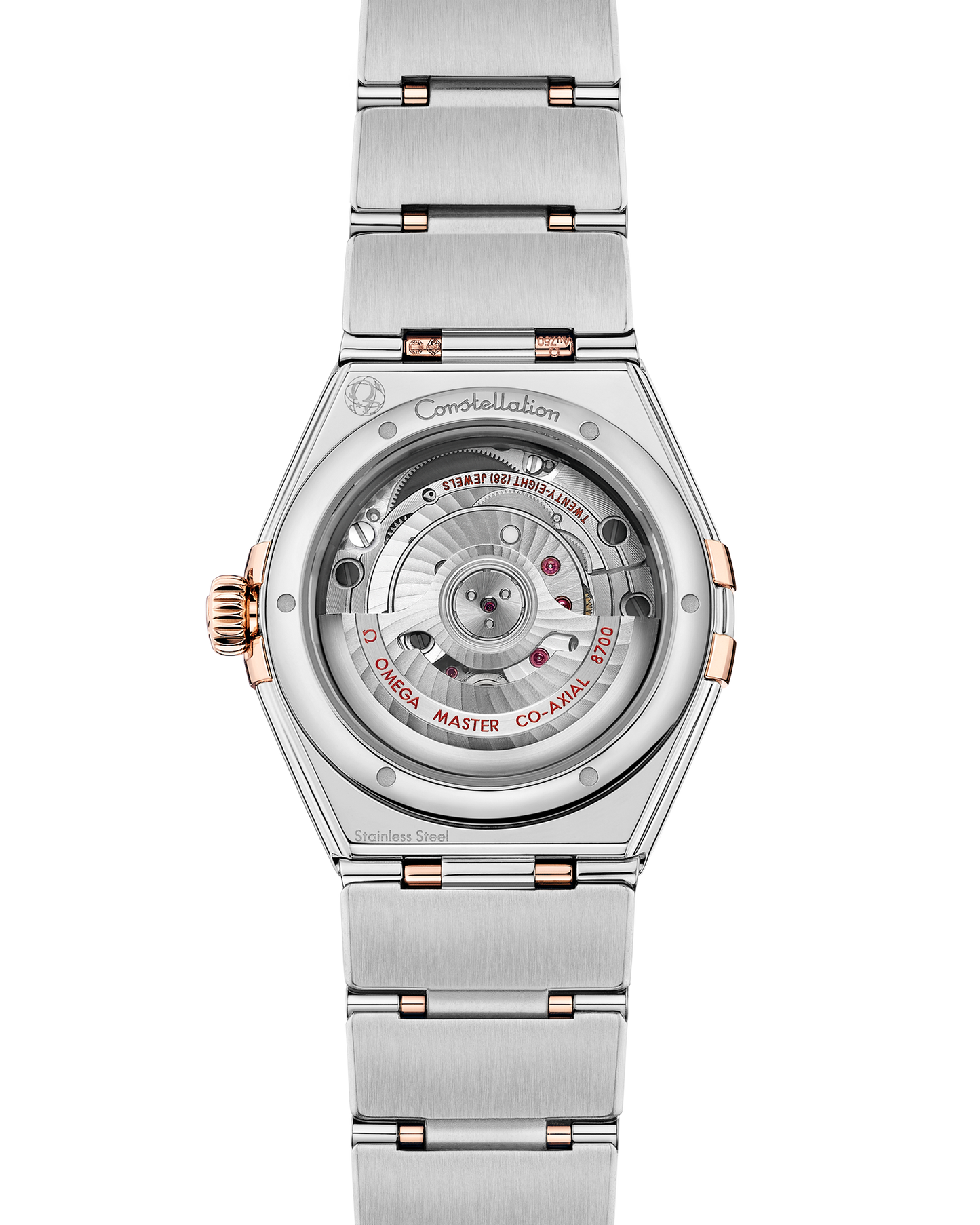 Constellation 29 mm, steel ‑ Sedna™ gold on steel ‑ Sedna™ gold