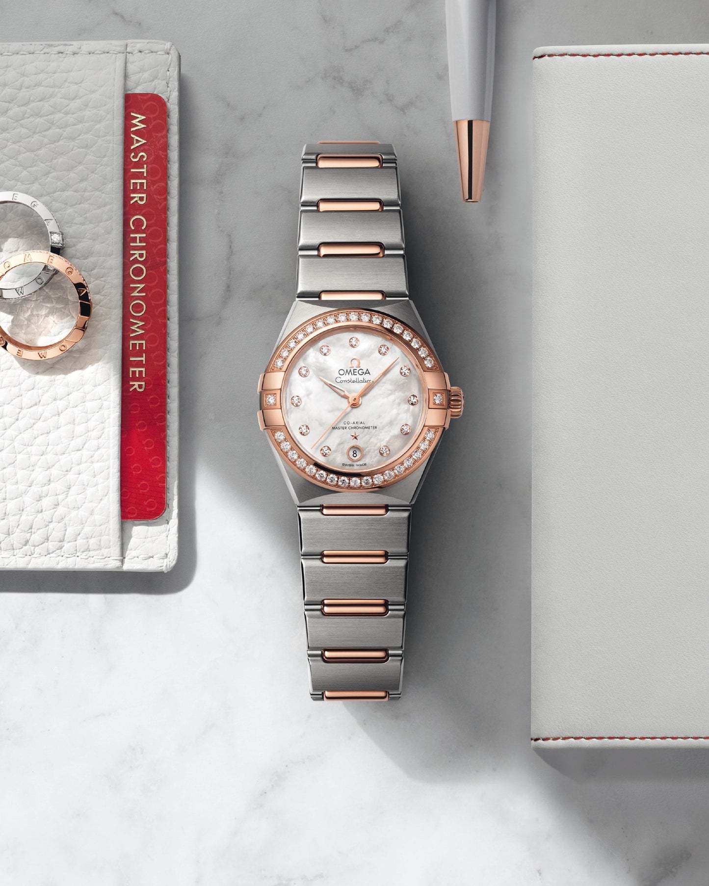 Constellation 29 mm, steel ‑ Sedna™ gold on steel ‑ Sedna™ gold
