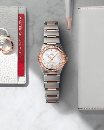 Constellation 29 mm, steel ‑ Sedna™ gold on steel ‑ Sedna™ gold