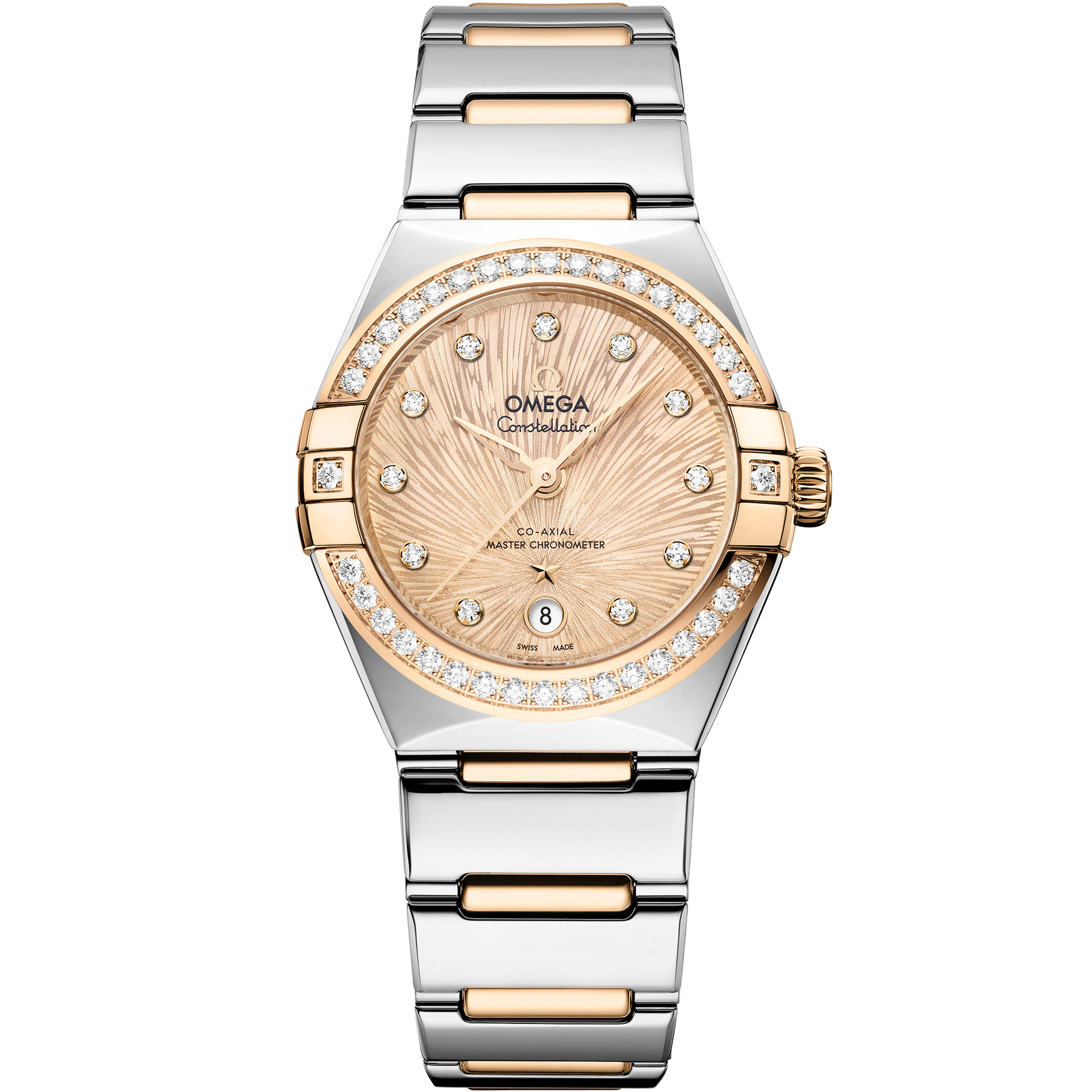 Constellation 29 mm, steel ‑ Moonshine™ gold on steel ‑ Moonshine™ gold