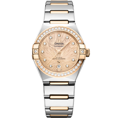Constellation 29 mm, steel ‑ Moonshine™ gold on steel ‑ Moonshine™ gold