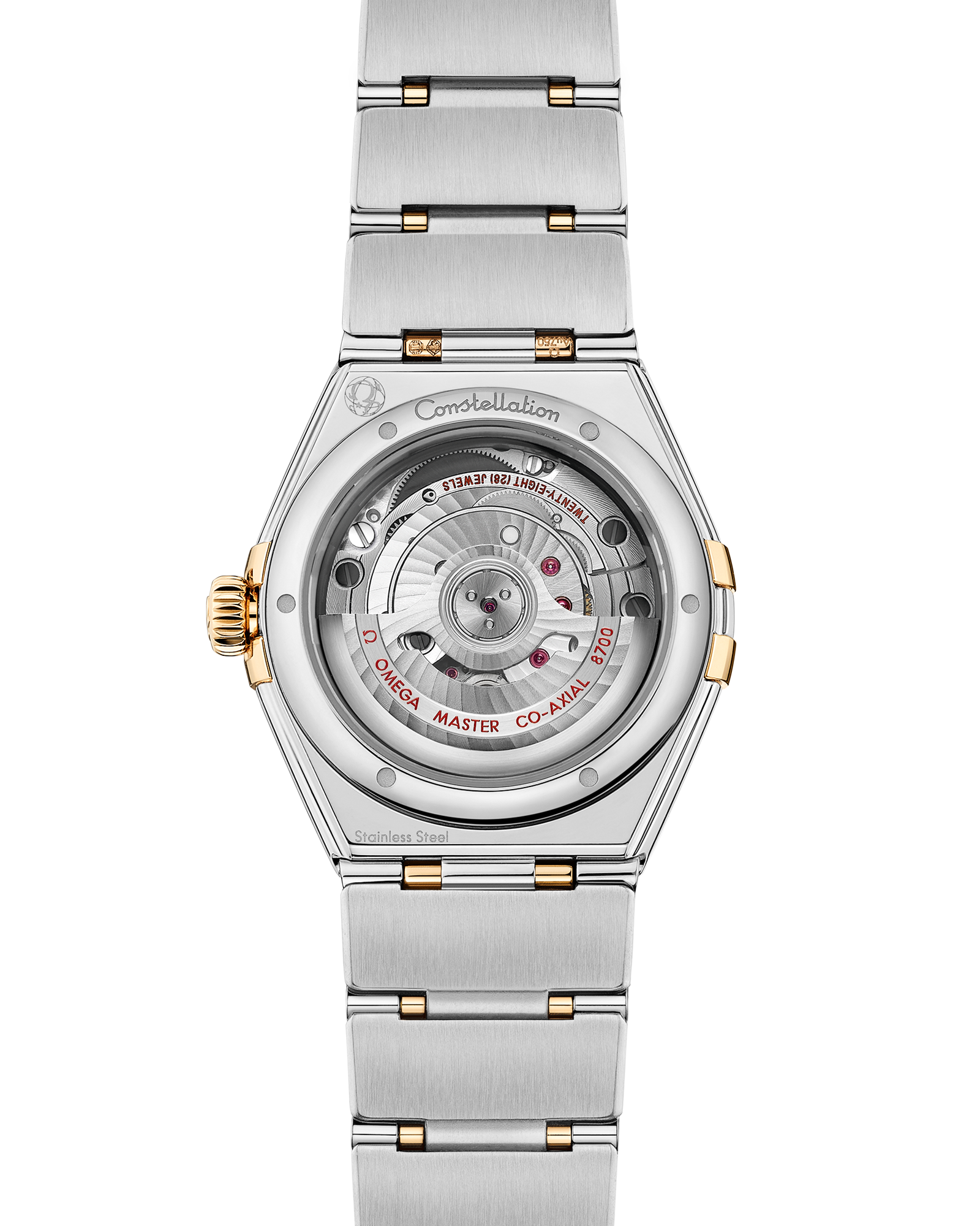 Constellation 29 mm, steel ‑ Moonshine™ gold on steel ‑ Moonshine™ gold