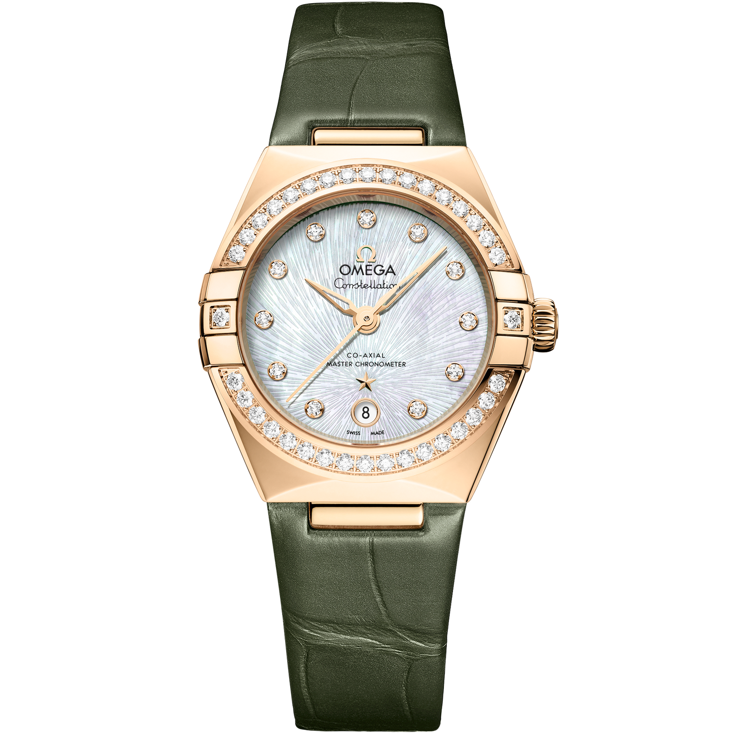 Constellation 29 mm, Moonshine™ gold on alligator