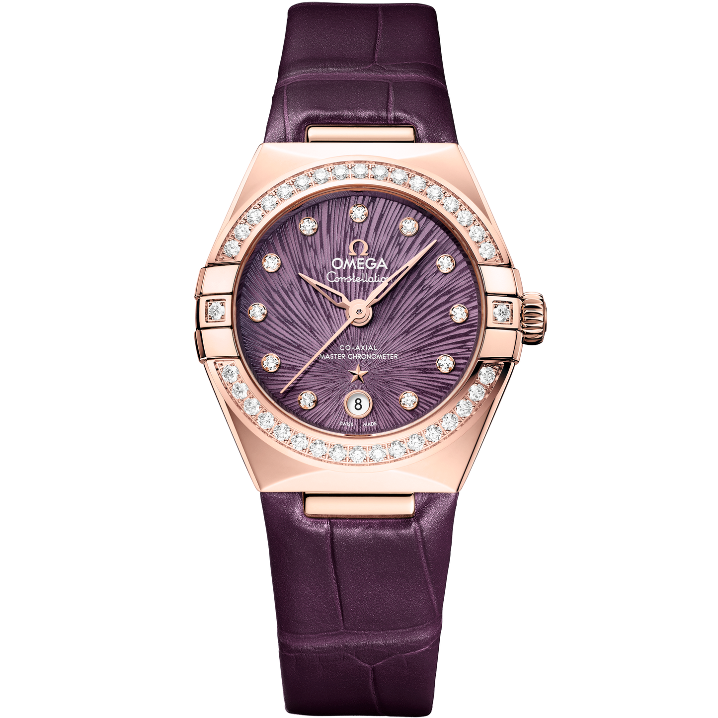 Constellation 29 mm, Sedna™ gold on alligator