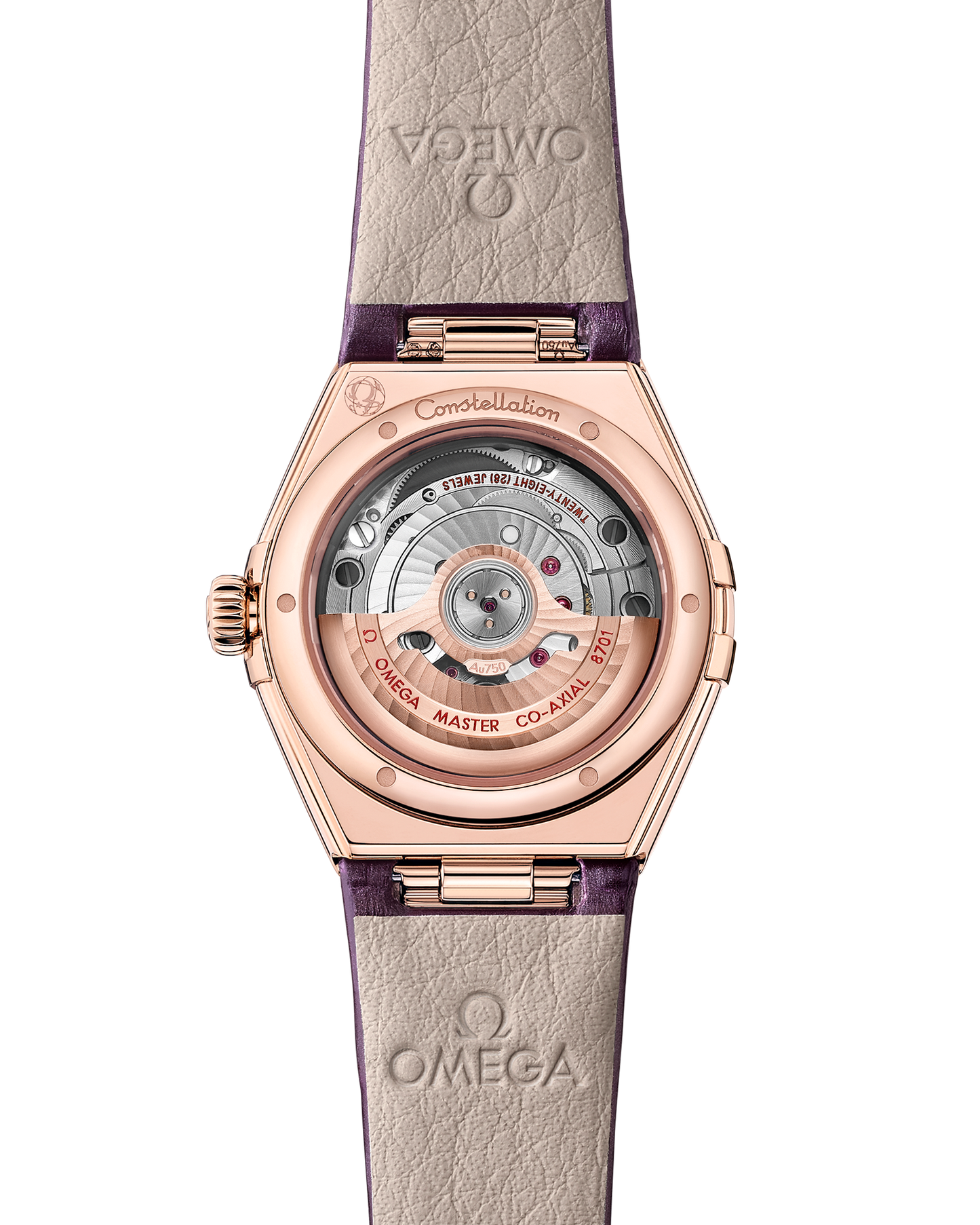 Constellation 29 mm, Sedna™ gold on alligator