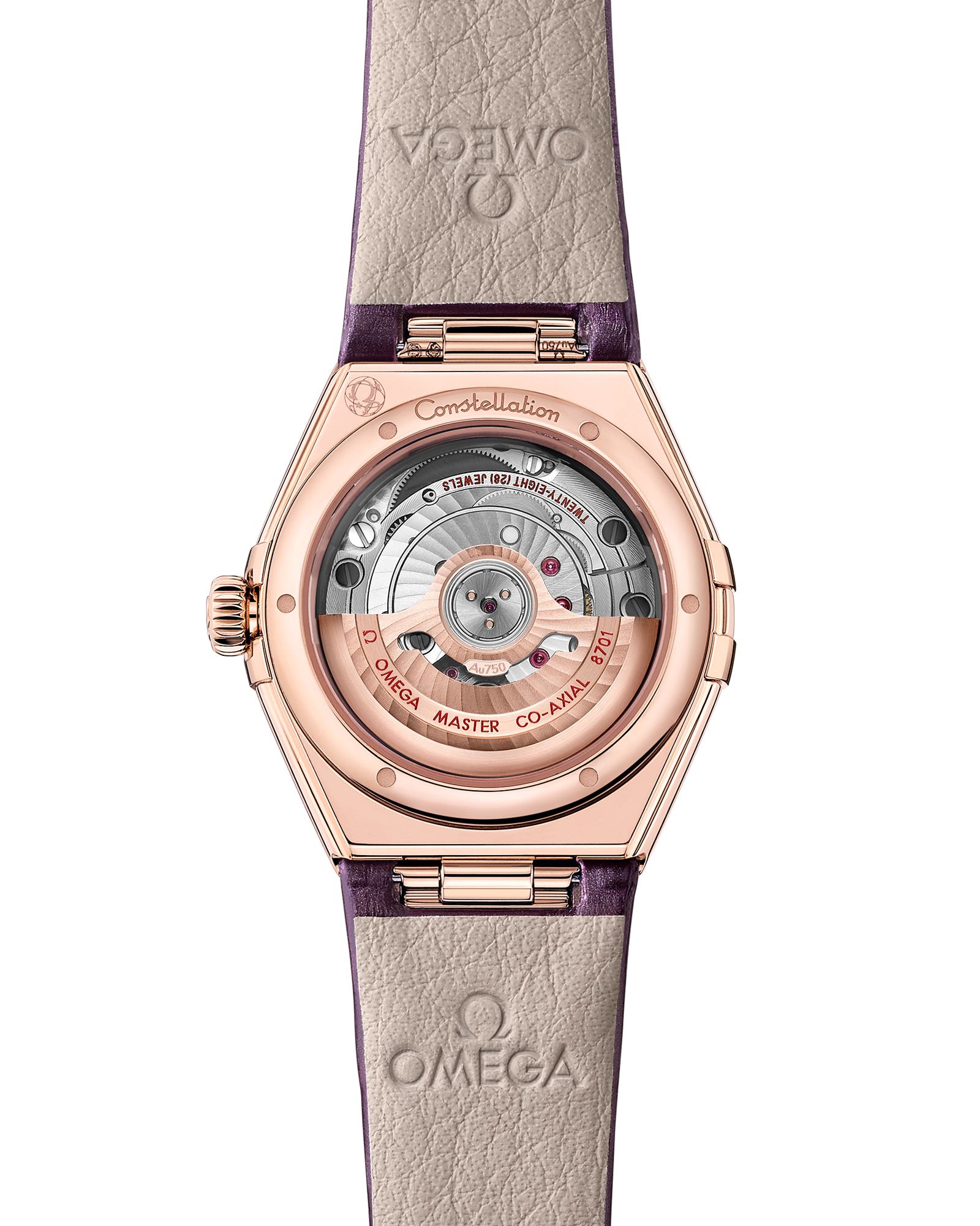 Constellation 29 mm, Sedna™ gold on alligator