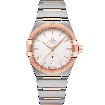 Constellation 39 mm, steel ‑ Sedna™ gold on steel ‑ Sedna™ gold