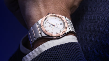 Constellation 39 mm, steel ‑ Sedna™ gold on steel ‑ Sedna™ gold
