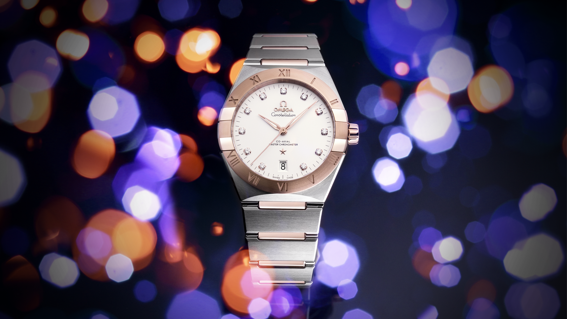 Constellation 39 mm, steel ‑ Sedna™ gold on steel ‑ Sedna™ gold