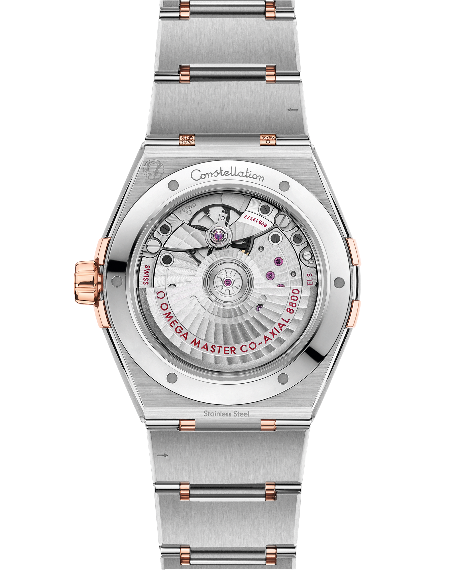 Constellation 39 mm, steel ‑ Sedna™ gold on steel ‑ Sedna™ gold
