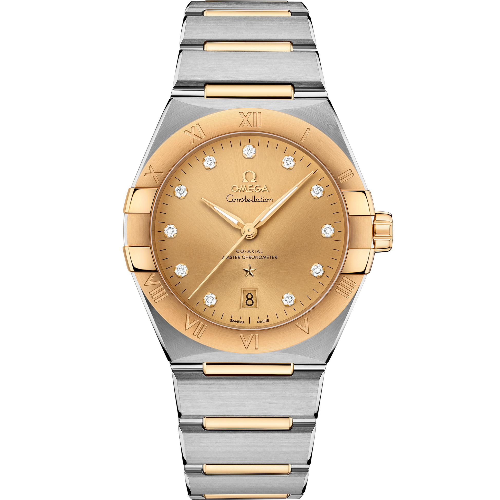 Constellation 39 mm, steel ‑ yellow gold on steel ‑ yellow gold