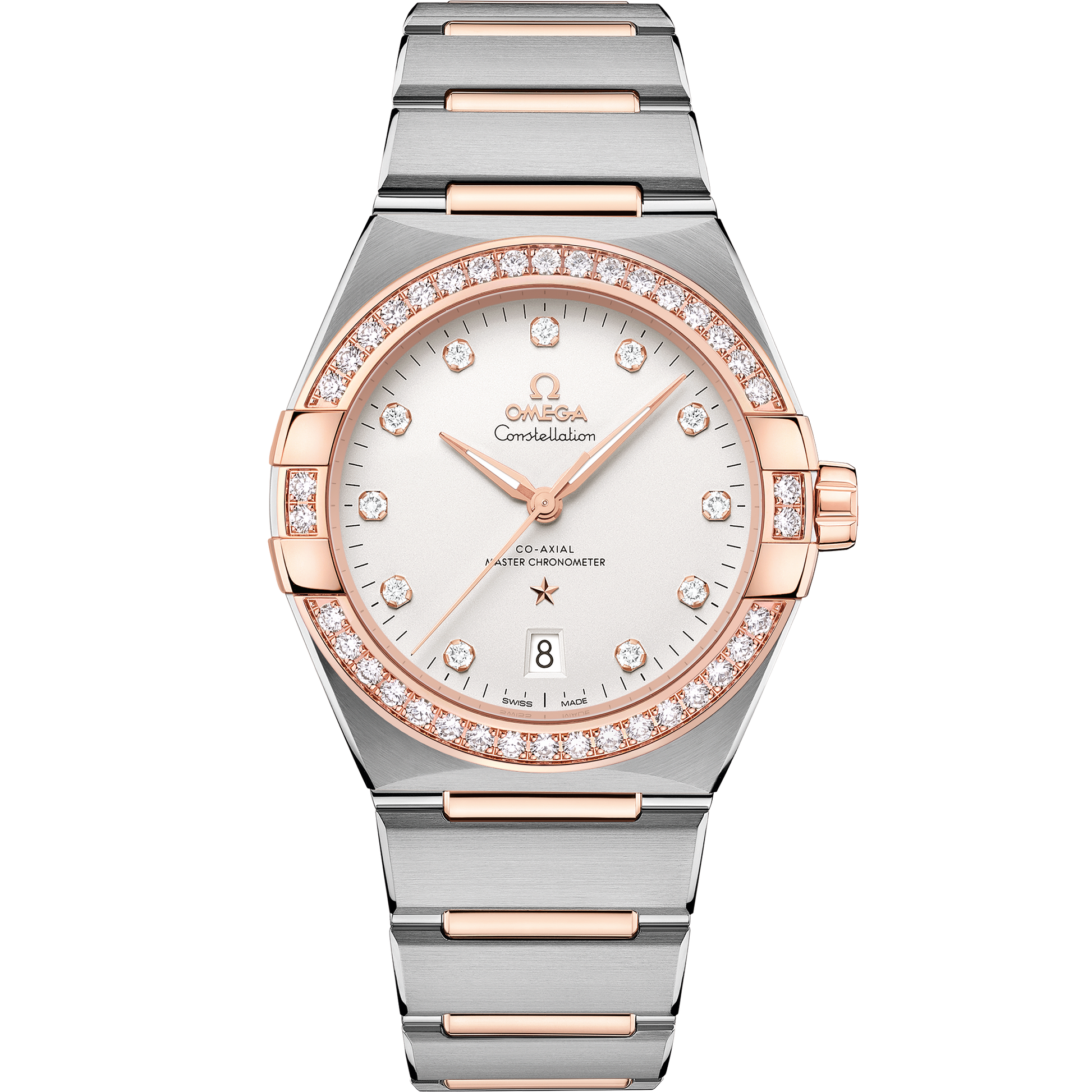 Constellation 39 mm, steel ‑ Sedna™ gold on steel ‑ Sedna™ gold