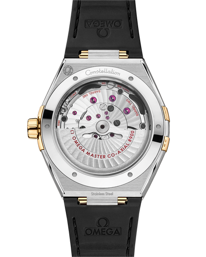 Constellation 41 mm, steel ‑ yellow gold on leather strap