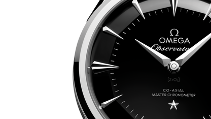 Constellation Observatory 39.4 mm, O‑MEGASTEEL on alligator