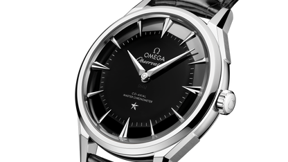Constellation Observatory 39.4 mm, O‑MEGASTEEL on alligator