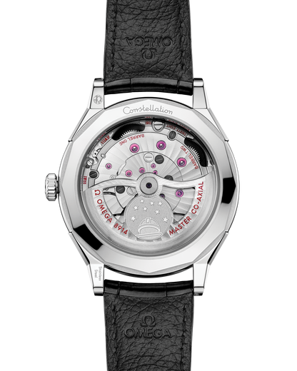 Constellation Observatory 39.4 mm, O‑MEGASTEEL on alligator
