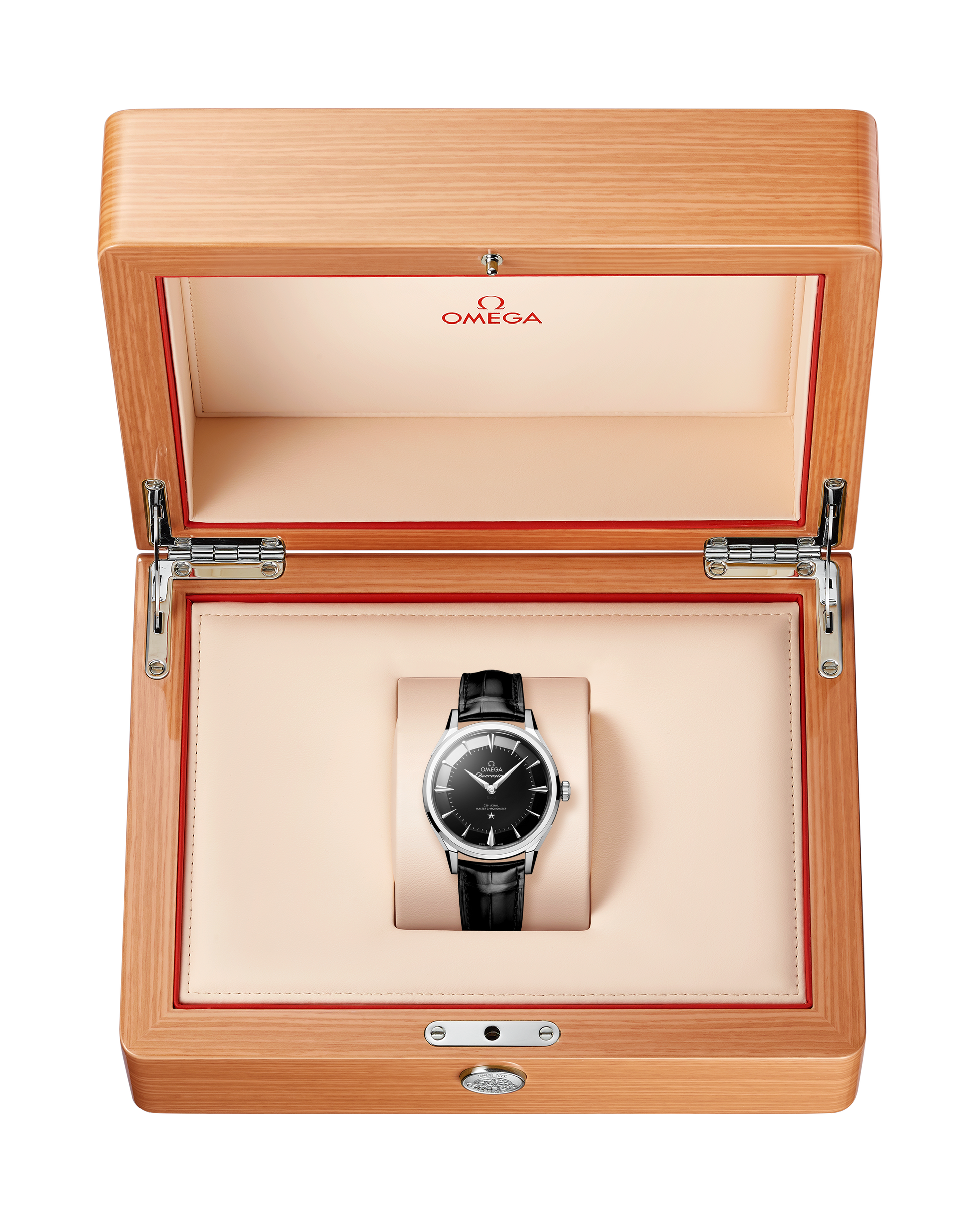 Constellation Observatory 39.4 mm, O‑MEGASTEEL on alligator
