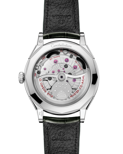 Constellation Observatory 39.4 mm, O‑MEGASTEEL on alligator