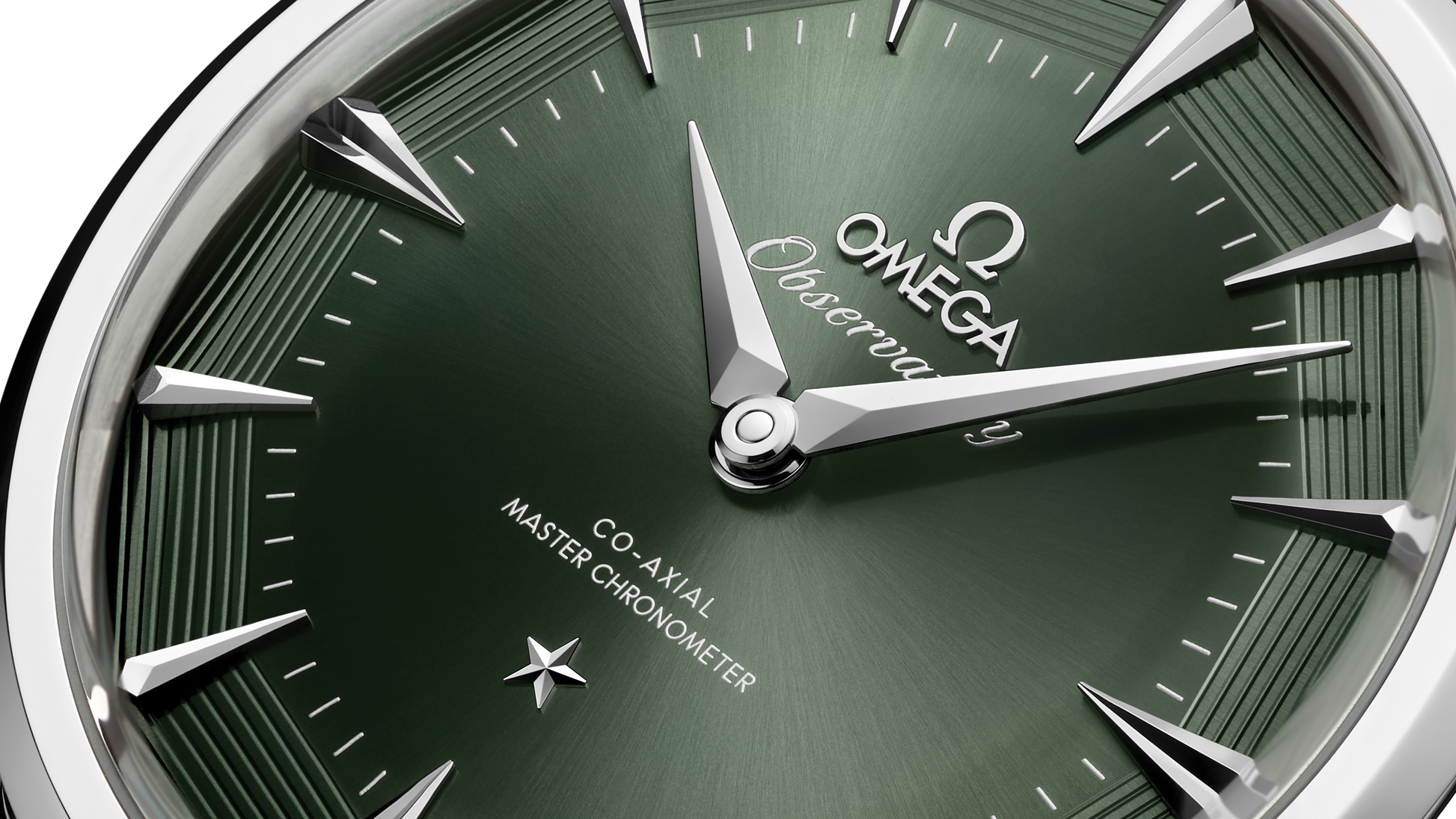 Constellation Observatory 39.4 mm, O‑MEGASTEEL on alligator
