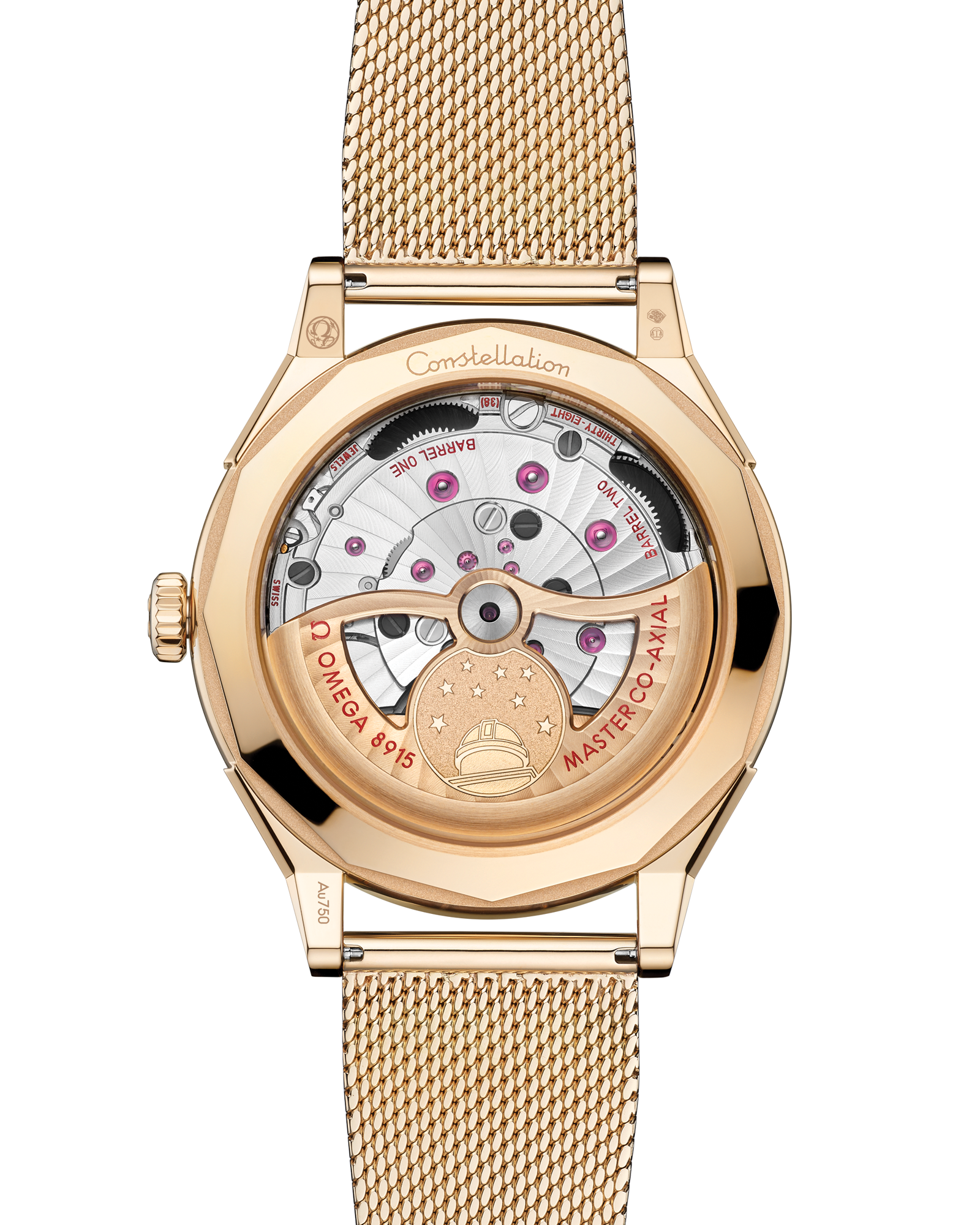 Constellation Observatory 39.4 mm, Moonshine™ gold on Moonshine™ gold
