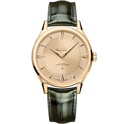 Constellation Observatory 39.4 mm, Moonshine™ gold on alligator