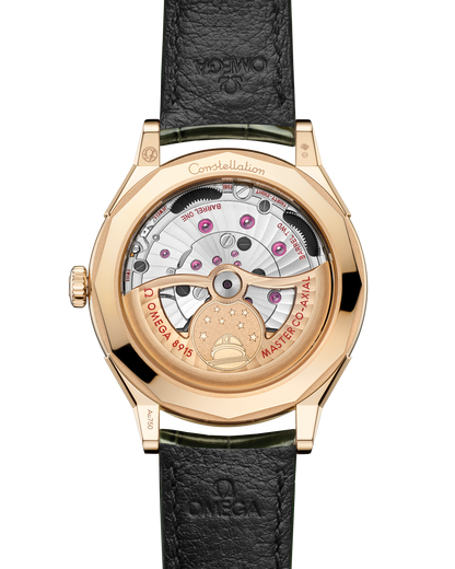 Constellation Observatory 39.4 mm, Moonshine™ gold on alligator