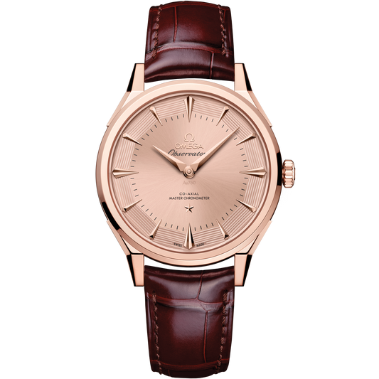 Constellation Observatory 39.4 mm, Sedna™ gold on alligator