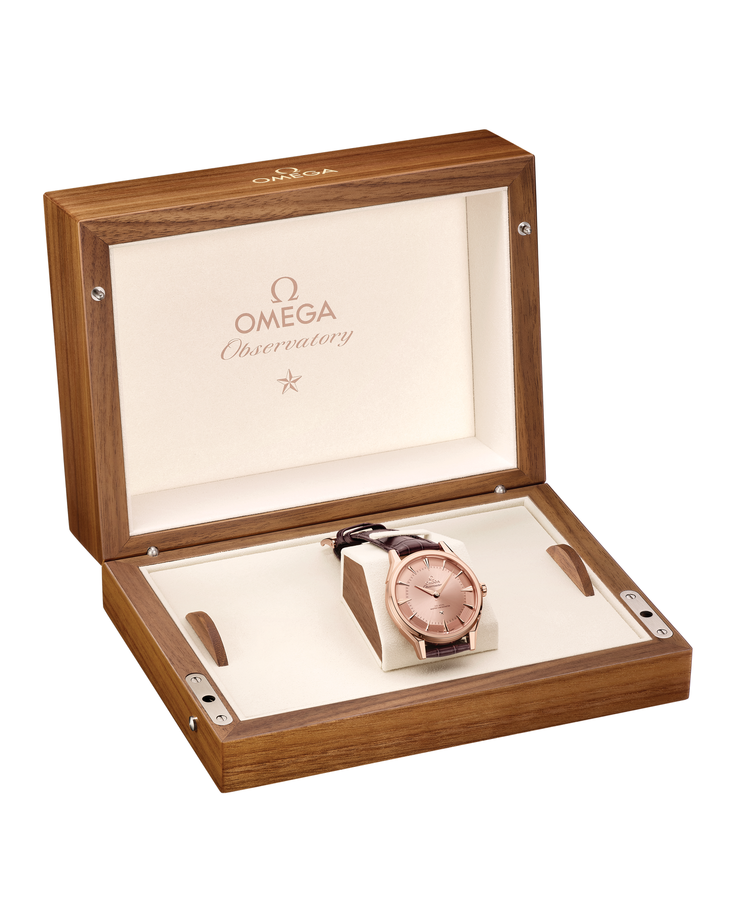 Constellation Observatory 39.4 mm, Sedna™ gold on alligator