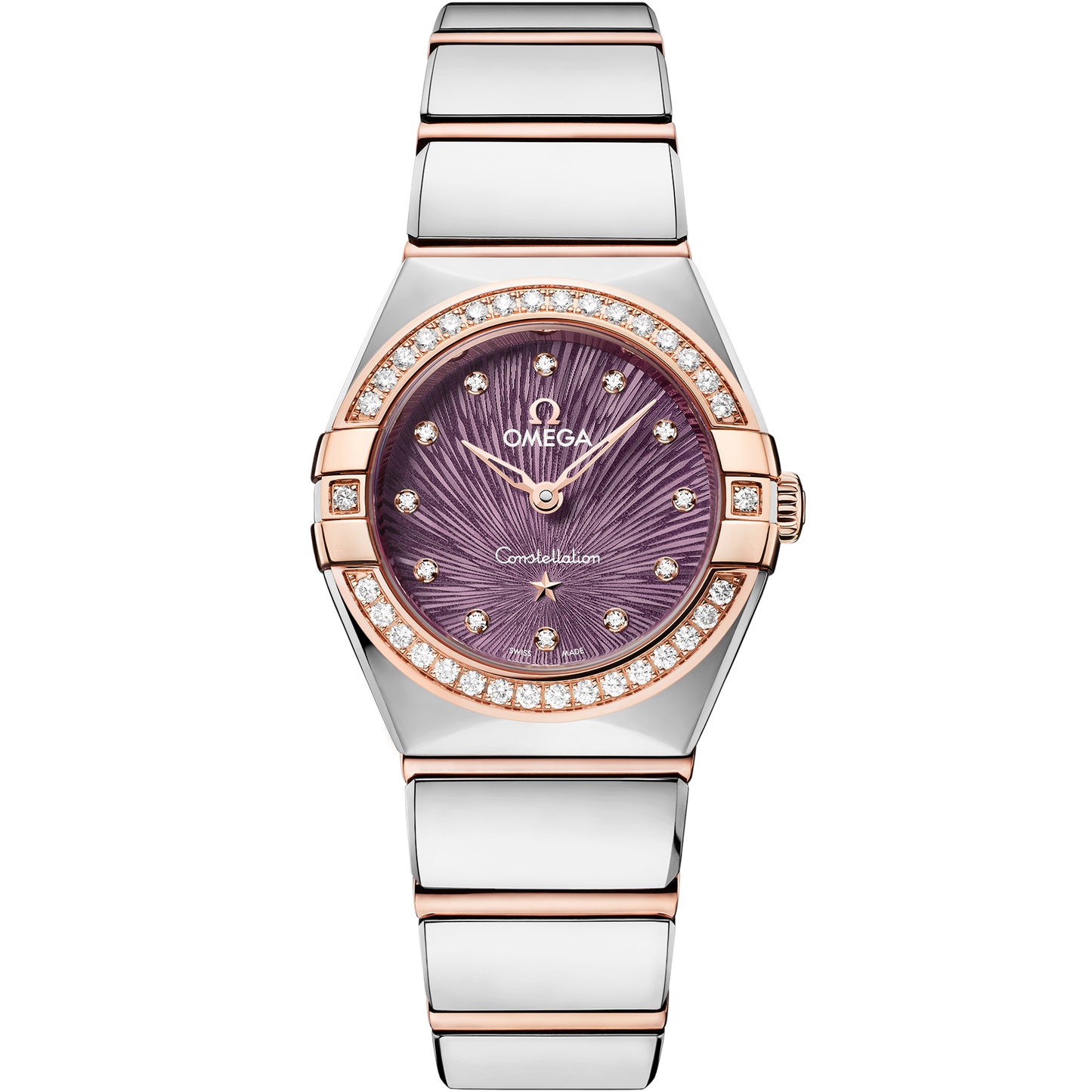 Constellation 25 mm, steel ‑ Sedna™ gold on steel ‑ Sedna™ gold