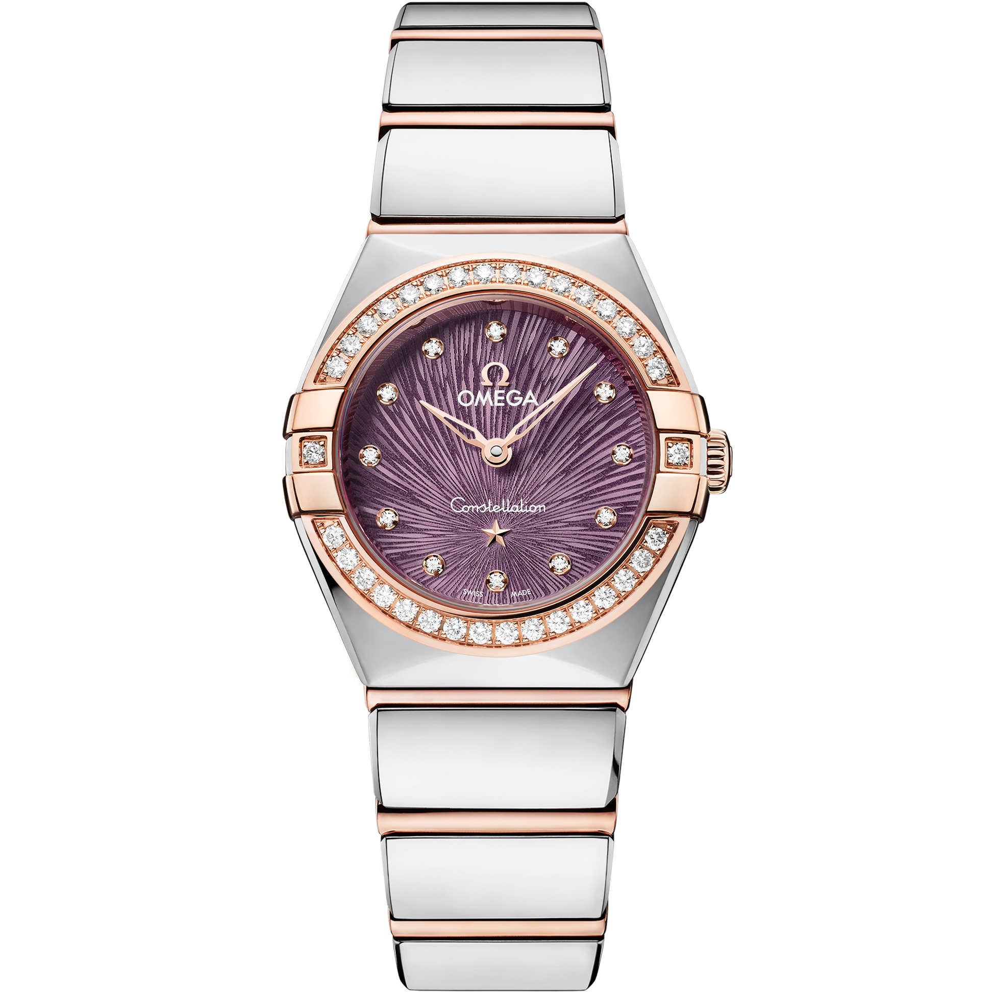 Constellation 25 mm, steel ‑ Sedna™ gold on steel ‑ Sedna™ gold