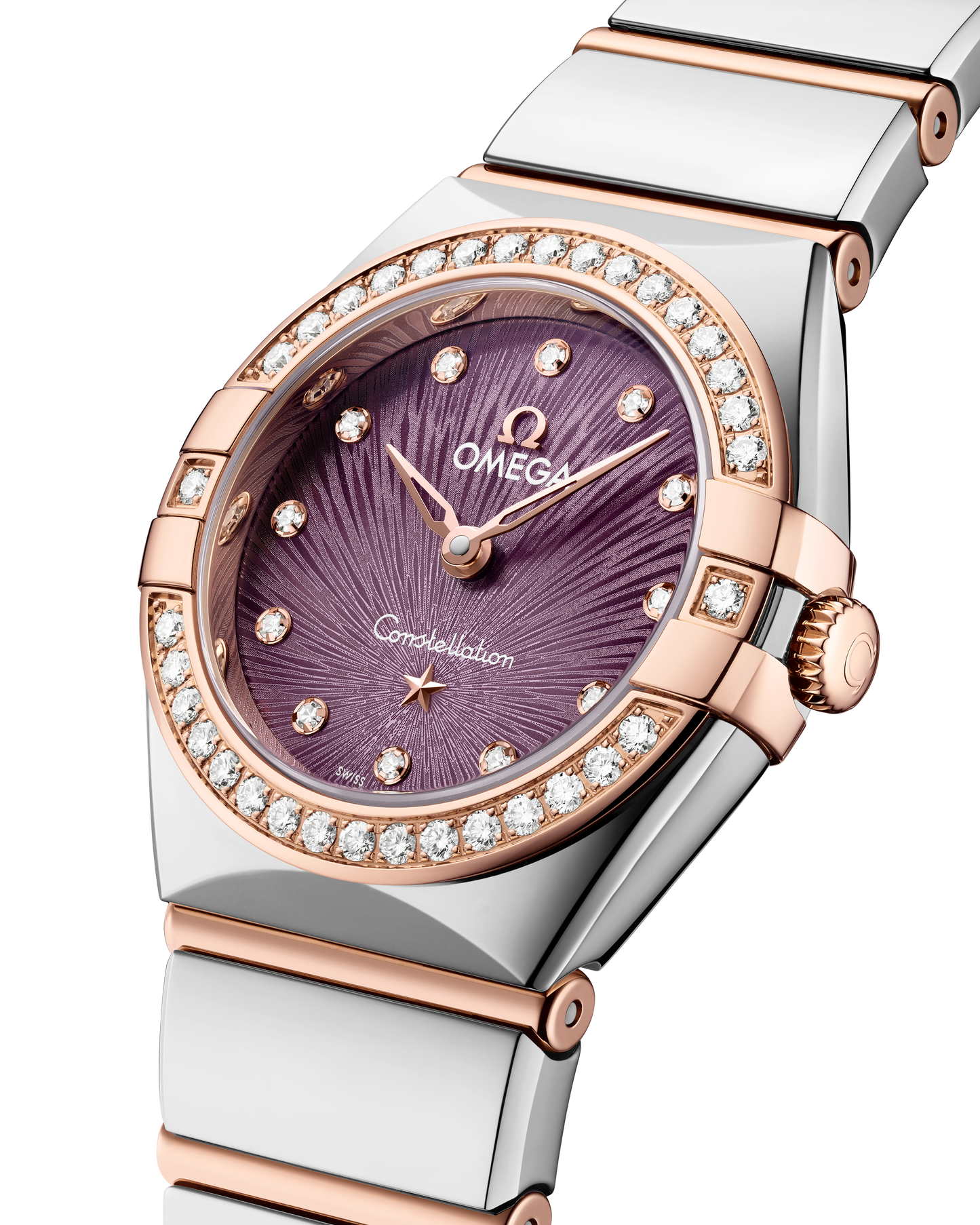 Constellation 25 mm, steel ‑ Sedna™ gold on steel ‑ Sedna™ gold