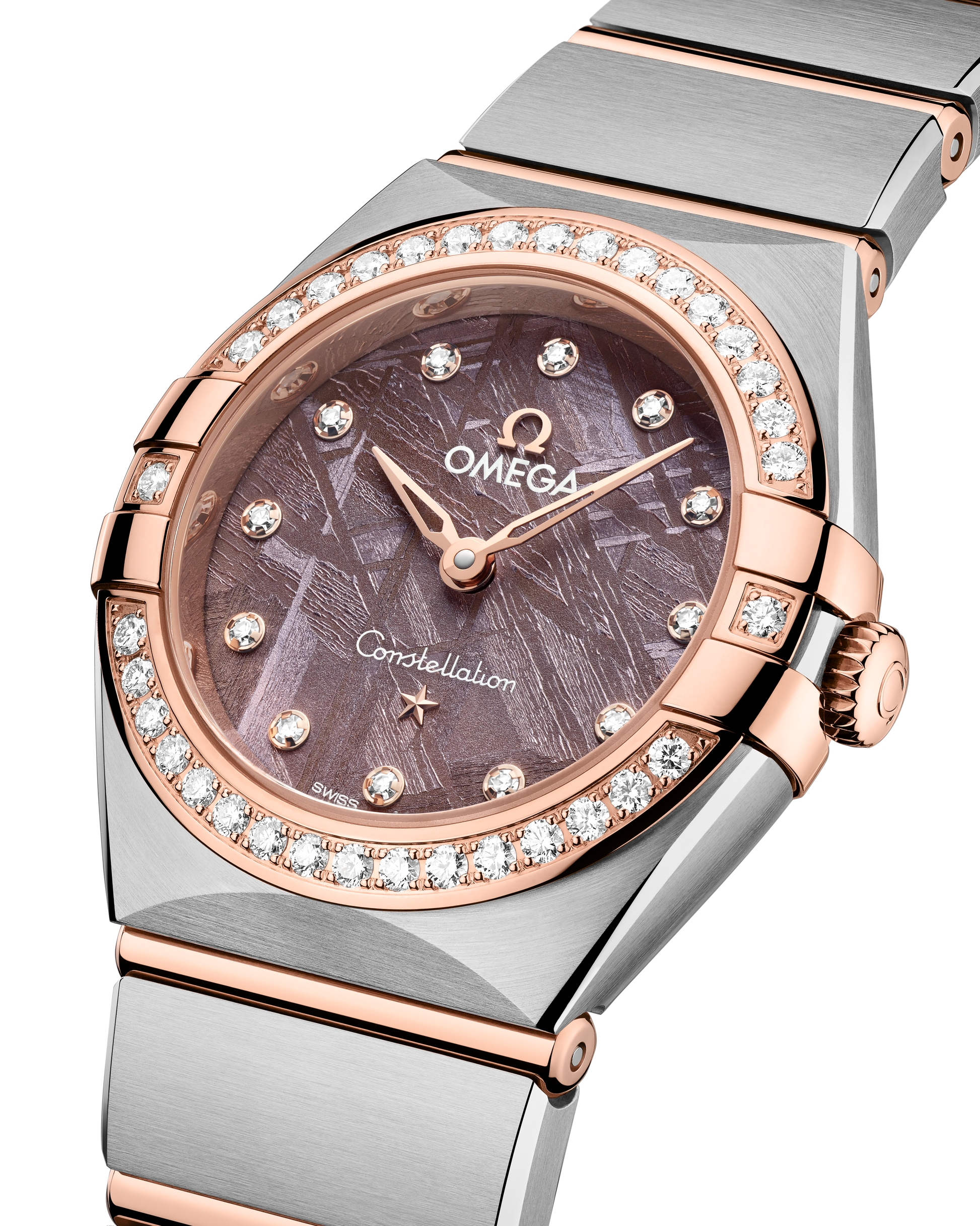 Constellation 25 mm, steel ‑ Sedna™ gold on steel ‑ Sedna™ gold
