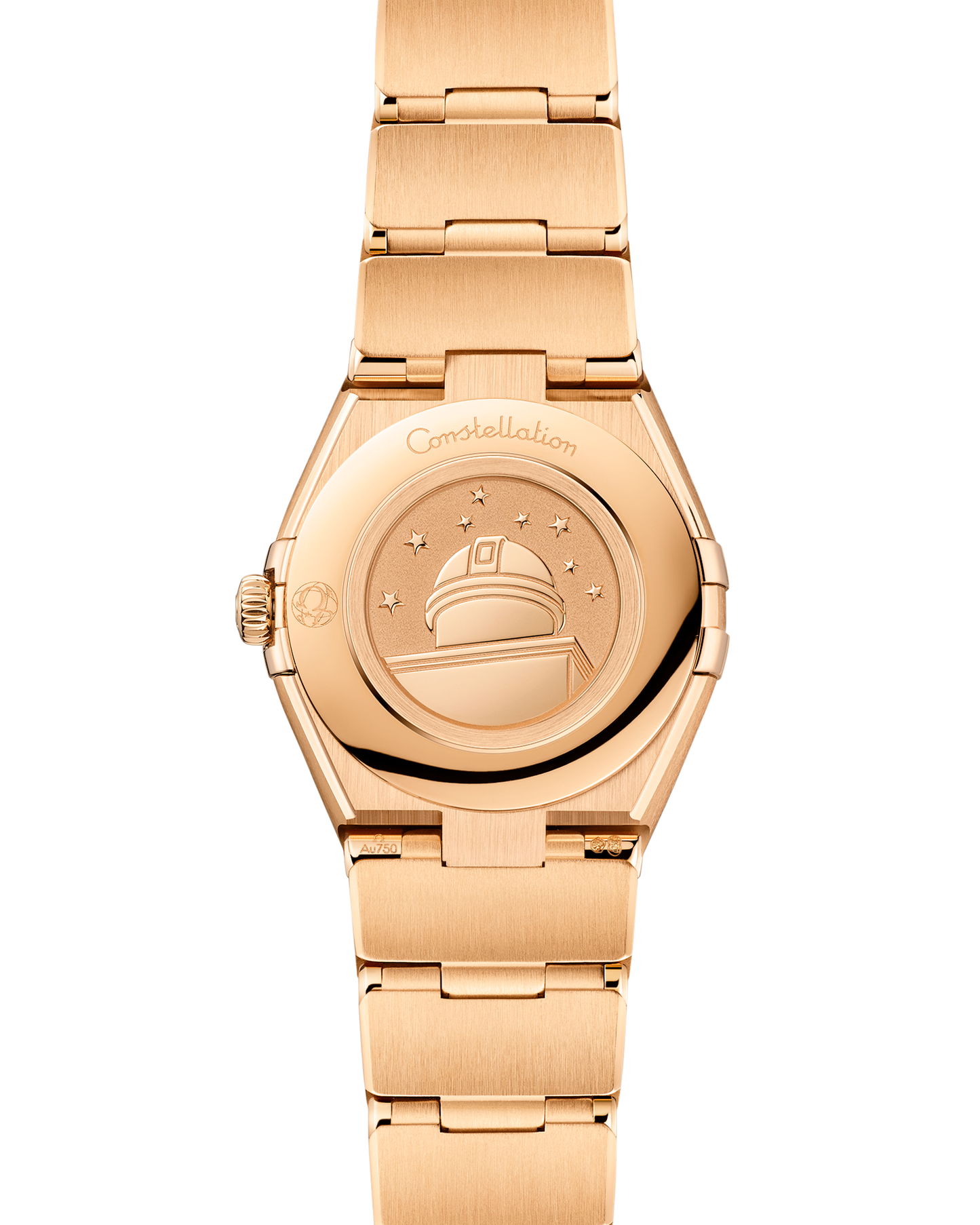 Constellation 25 mm, yellow gold on yellow gold