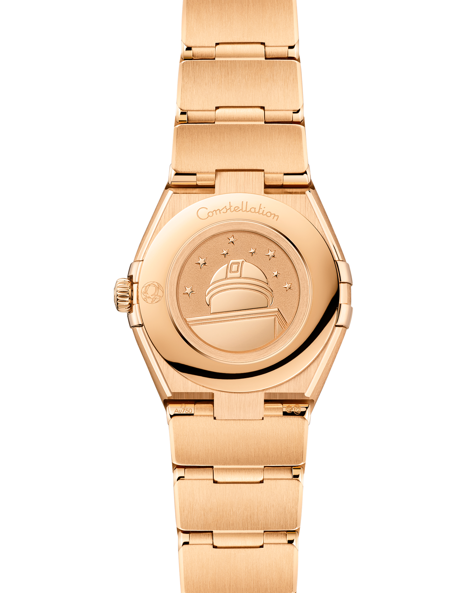 Constellation 25 mm, yellow gold on yellow gold