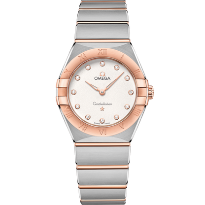 Constellation 28 mm, steel ‑ Sedna™ gold on steel ‑ Sedna™ gold