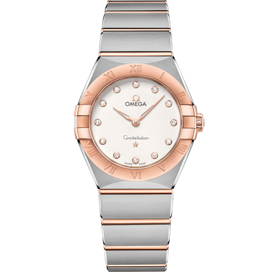 Constellation 28 mm, steel ‑ Sedna™ gold on steel ‑ Sedna™ gold