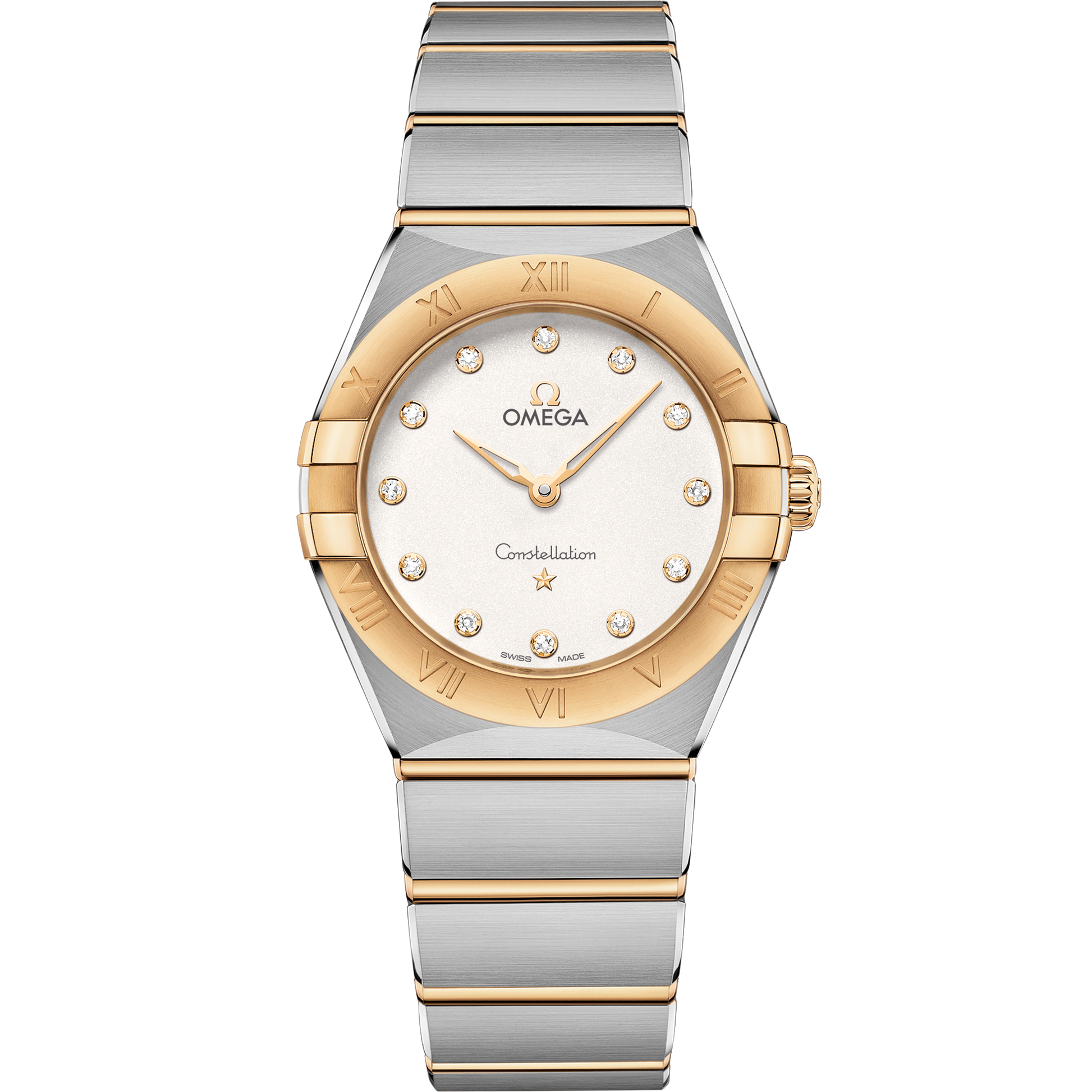 Constellation 28 mm, steel ‑ yellow gold on steel ‑ yellow gold